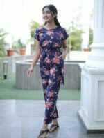 Floral Print Jumpsuit