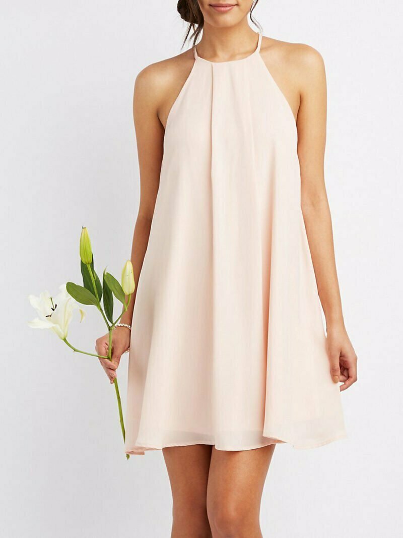 halter neck dress