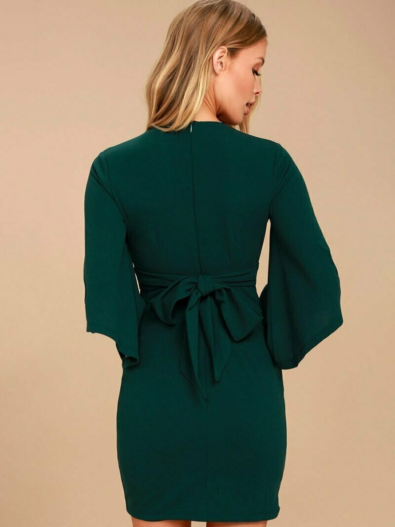 Green Bodycon Dress
