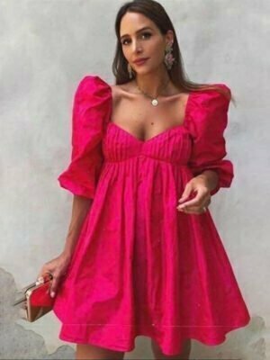 sweetheart neck dress