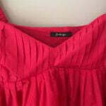 Fuchsia Swwethear Neck Dress