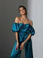 sweetheart neck jumpsuit