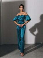 Solid Sweetheart Neck Jumpsuit