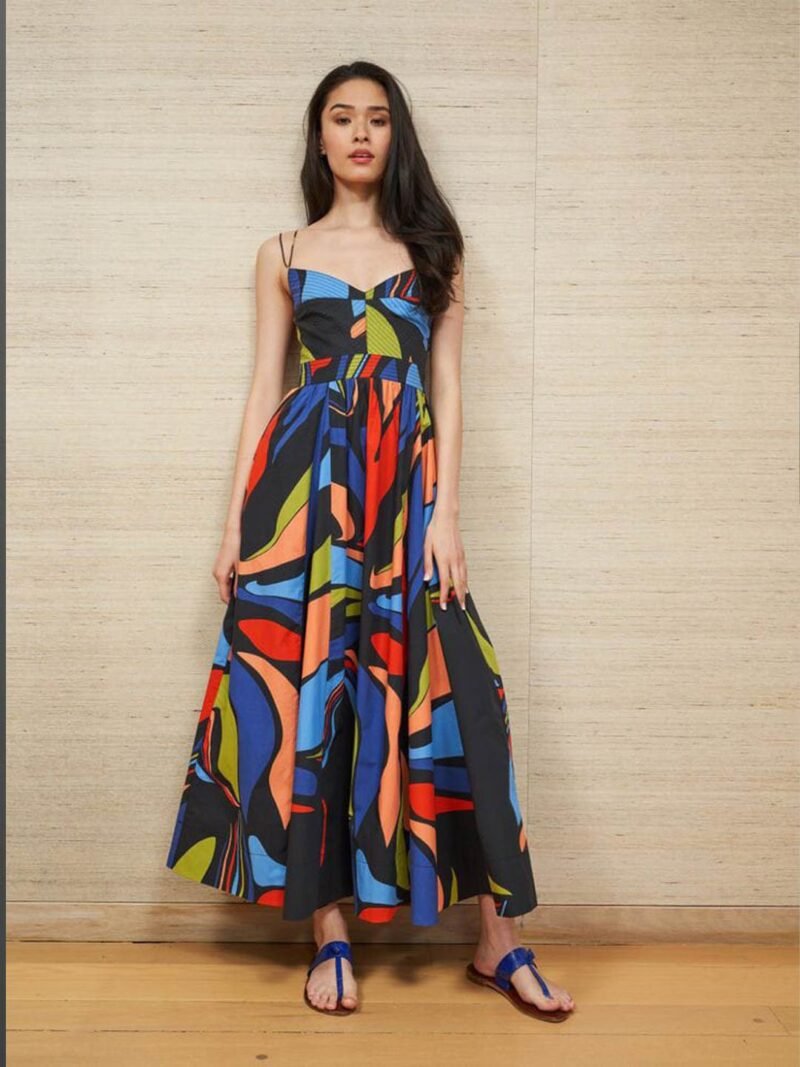 abstract dress