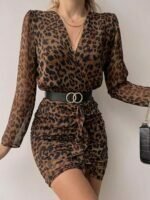 leopard dress