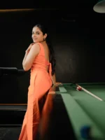 Tangerine Orange Jumpsuit