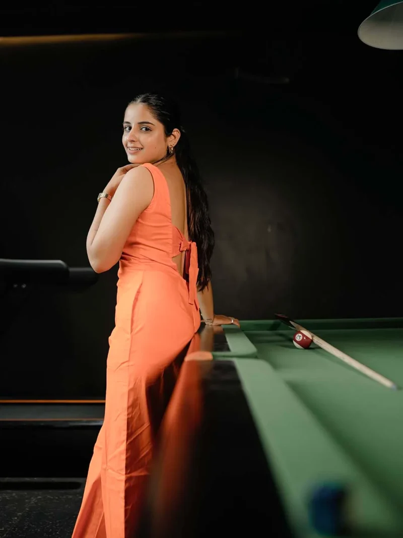 Tangerine Orange Jumpsuit