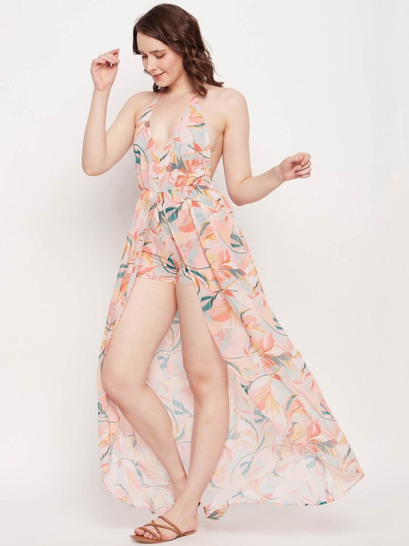 Blossom Breeze Cutout Jumpsuite