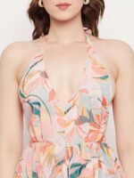 Blossom Breeze Cutout Jumpsuite