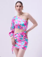 Candy Floss Cutout Dress