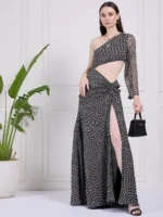 Cutout One Shoulder Dress