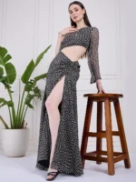 Cutout One Shoulder Dress