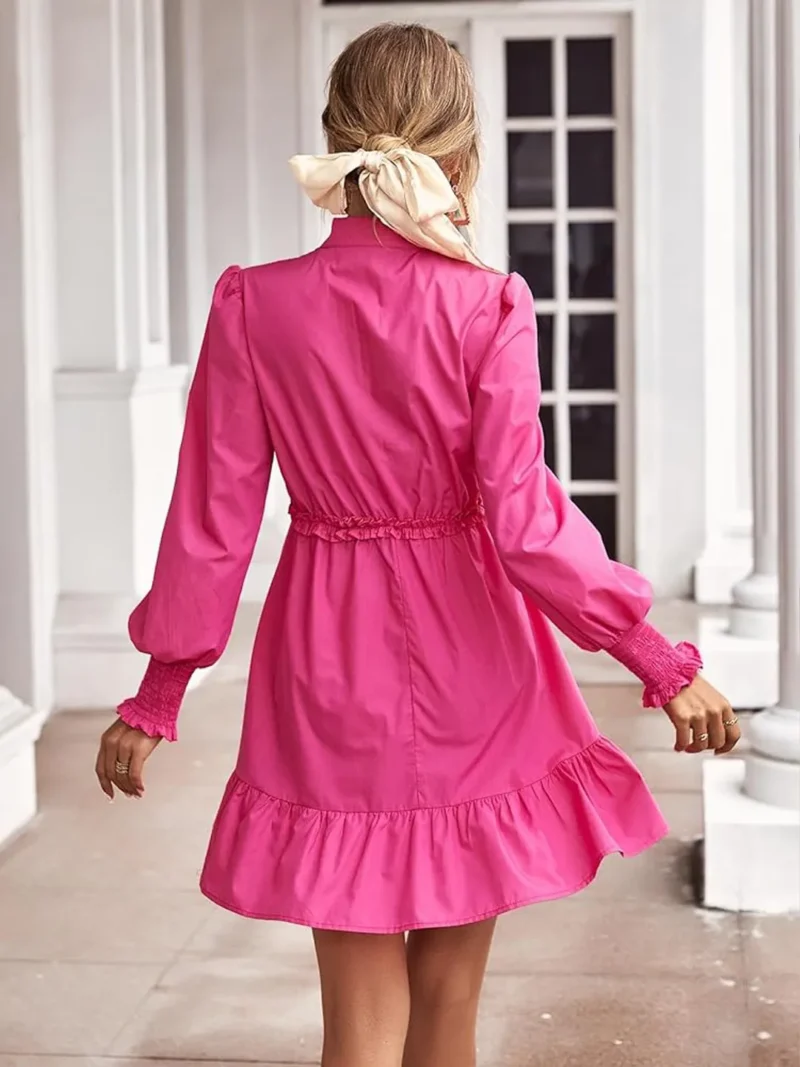 Fuzzy Fuchsia Pink Dress