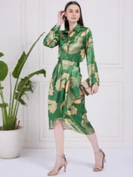 Kiwi Green Two Piece Dress-4 Kiwi Green Two Piece Dress