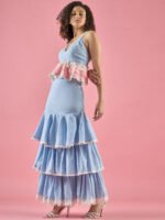 Rosalina Two Piece Gathered Dress-5 Rosalina Two Piece Gathered Dress