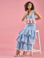 Rosalina Two Piece Gathered Dress-1 Rosalina Two Piece Gathered Dress