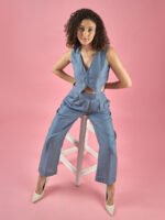 Bossy Blue Waistcoat With Pants1 Bossy Blue Waistcoat With Pants